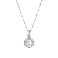 Collana Lotus Donna Fantasy in Argento Zircone LP3704-1/1 - LP3704-1/1